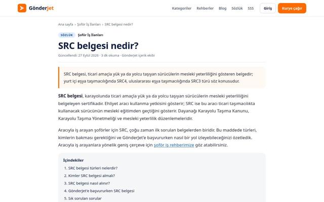 SRC belgesi nedir? — önce